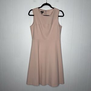 Talbots Women’s Blush Pink A Line Dress Sleeveless Size 6